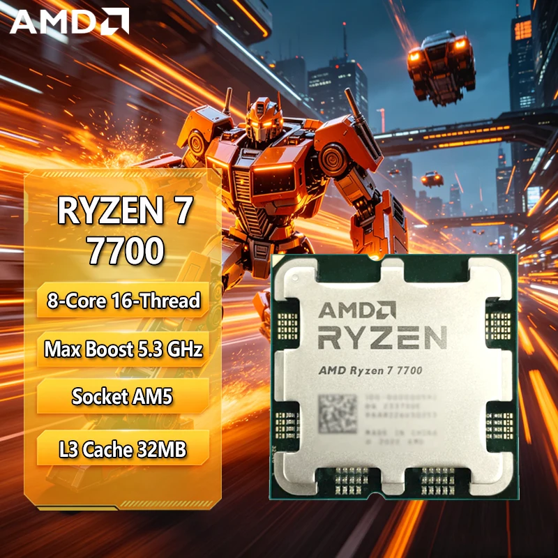 Amd Cpu Ryzen 7 - AMD Ryzen 7 7700 R7 7700
