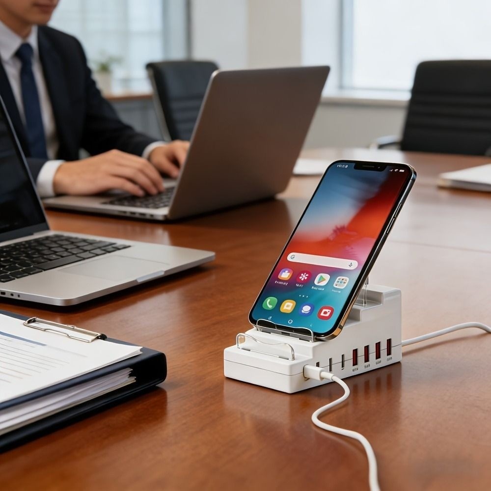 Multi Port Usb Hub - Przenośna konstrukcja, wieloportowy HUB Type-C, kompaktowy,