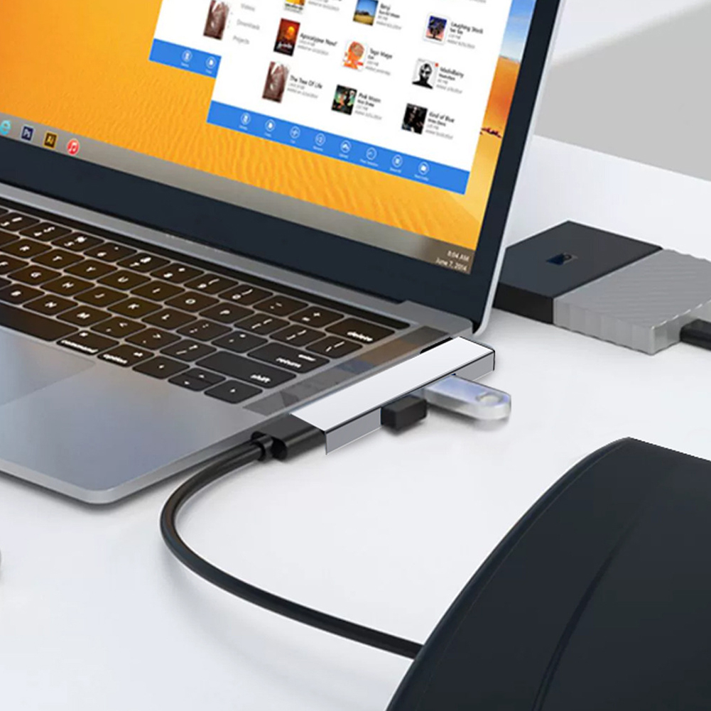 Multi Port Usb Hub - Stacja dokująca USB 3 w 1