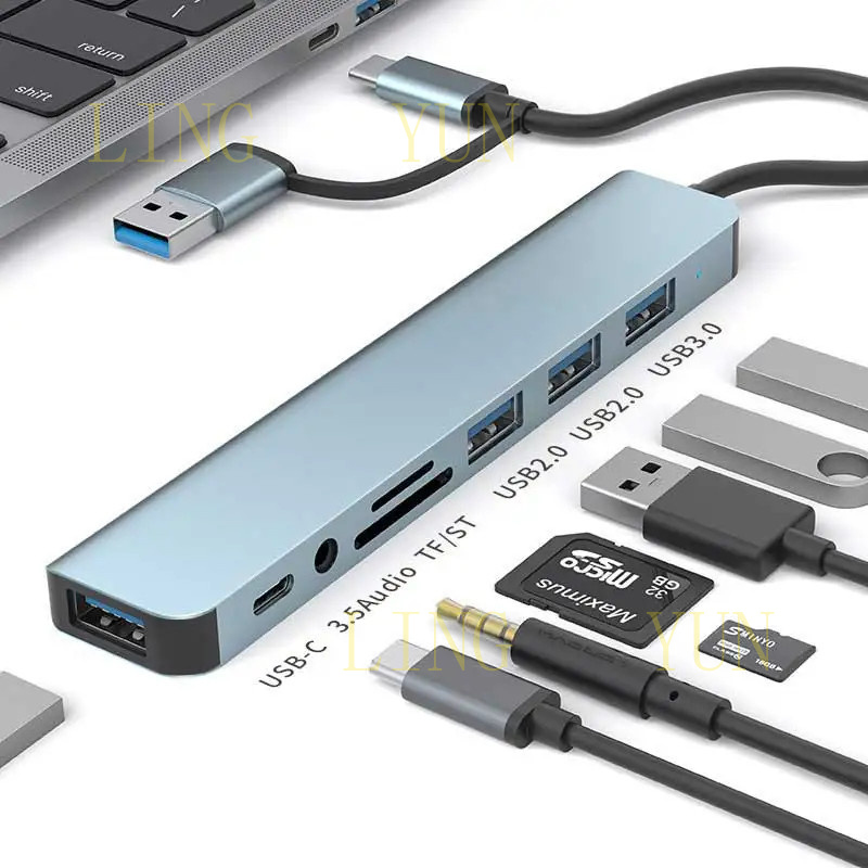Multi Port Usb Hub - Hub USB typu C, Hub USB