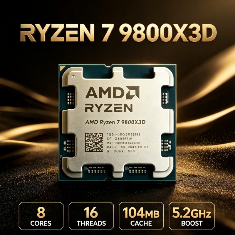 Amd Cpu Ryzen 7 - Procesor do komputera stacjonarnego AM5 AMD