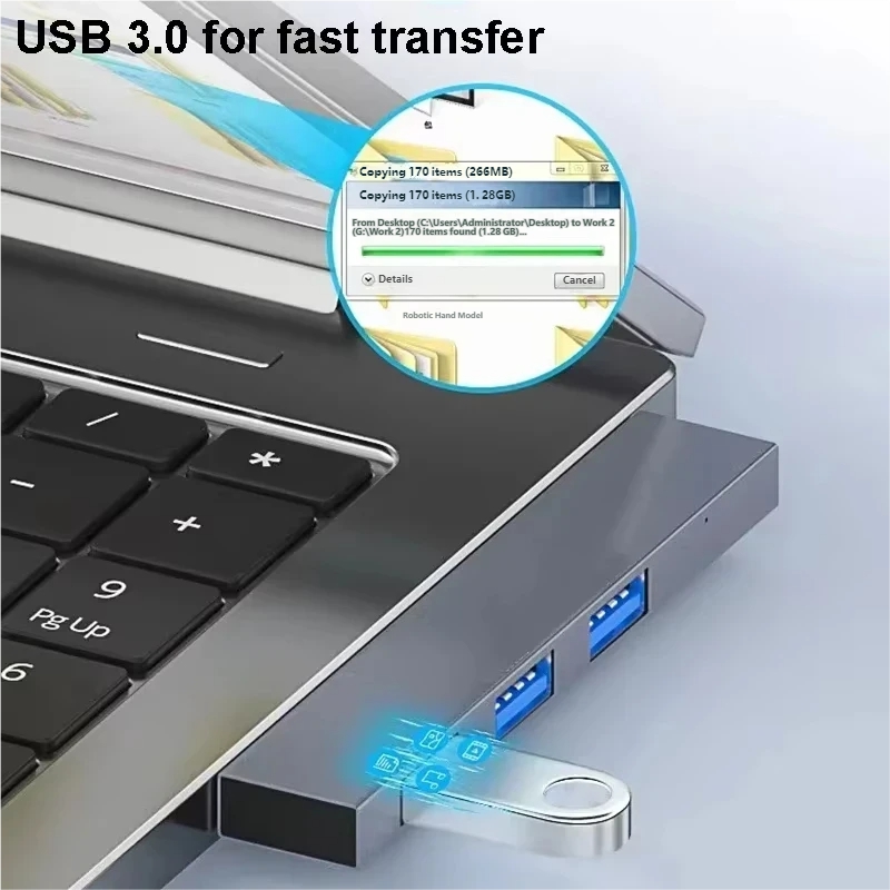 4-portowy Hub USB 3.0 Rozdziel – Multi Port Usb Hub recenzja i cena