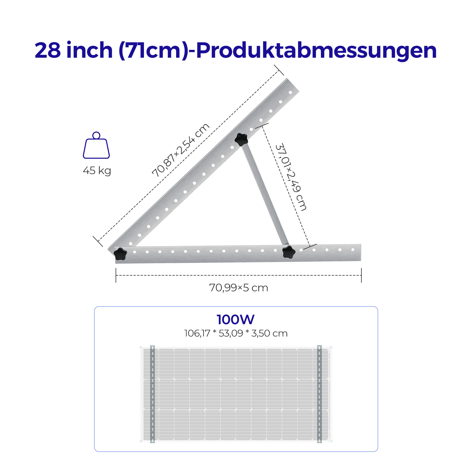 Renogy 28-calowe regulowane ws – Flat Panel Mount Tilt recenzja i cena