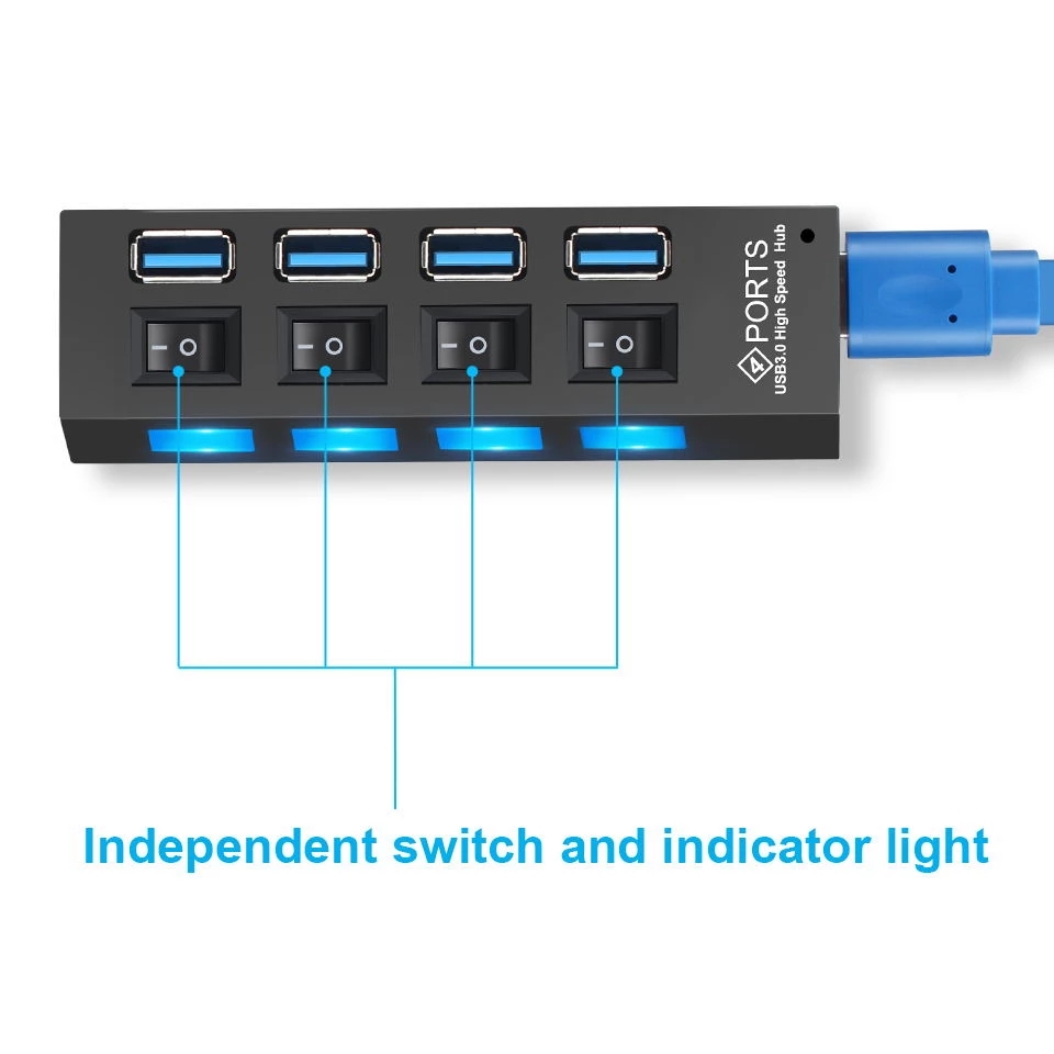 , Hub USB 3.0 5 gb/s wysokiej  – Multi Port Usb Hub recenzja i cena