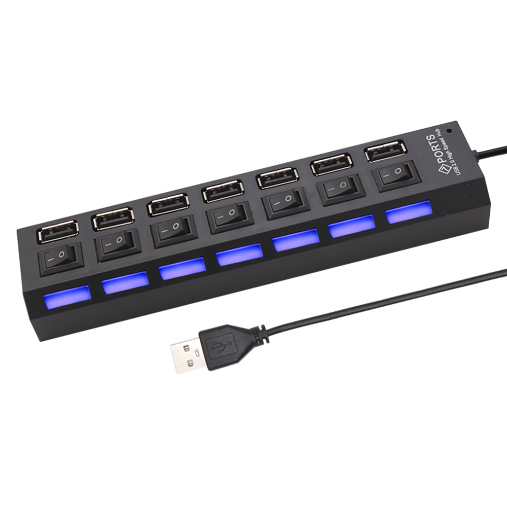 Rozdzielacz USB 2.0 z 7 portam – Multi Port Usb Hub recenzja i cena