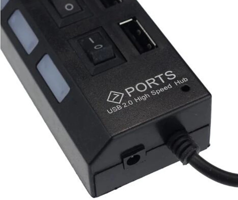 Rozdzielacz USB 2.0 z 7 portam – Multi Port Usb Hub recenzja i cena