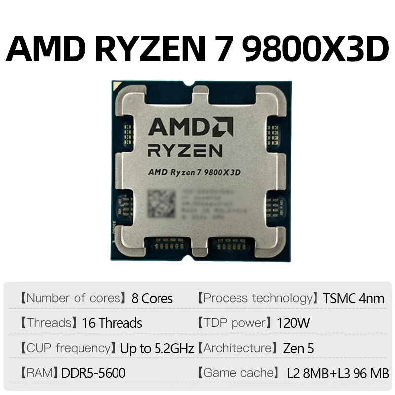 AMD Ryzen 7 9800X3D R7 9800X3D – Amd Cpu Ryzen 7 recenzja i cena