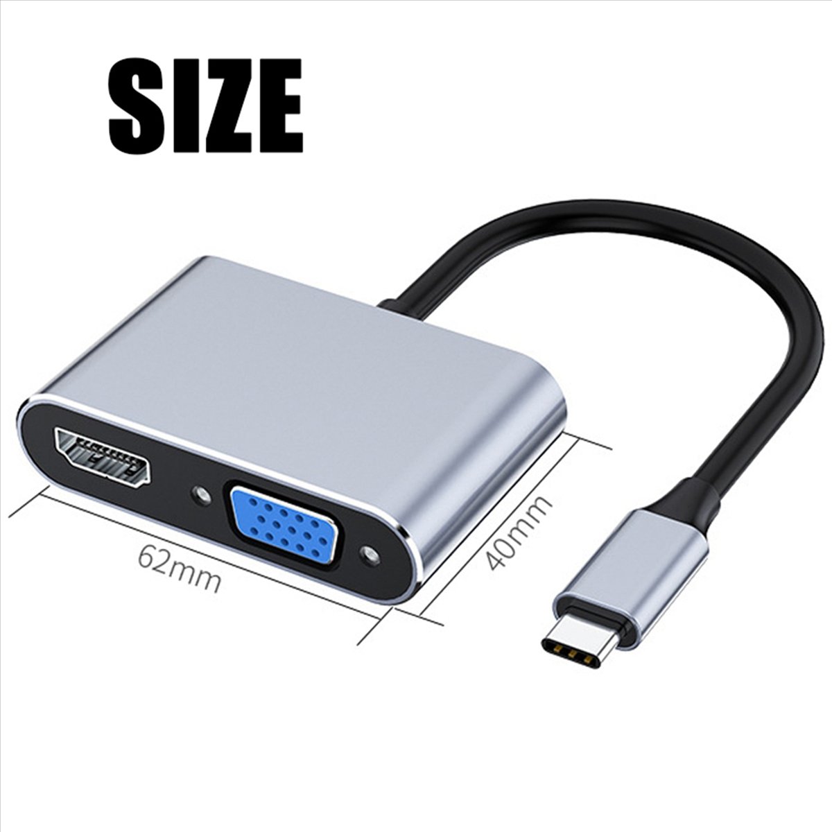 Adapter ABDH 2X USB C na HDMI  – Multi Port Usb Hub recenzja i cena