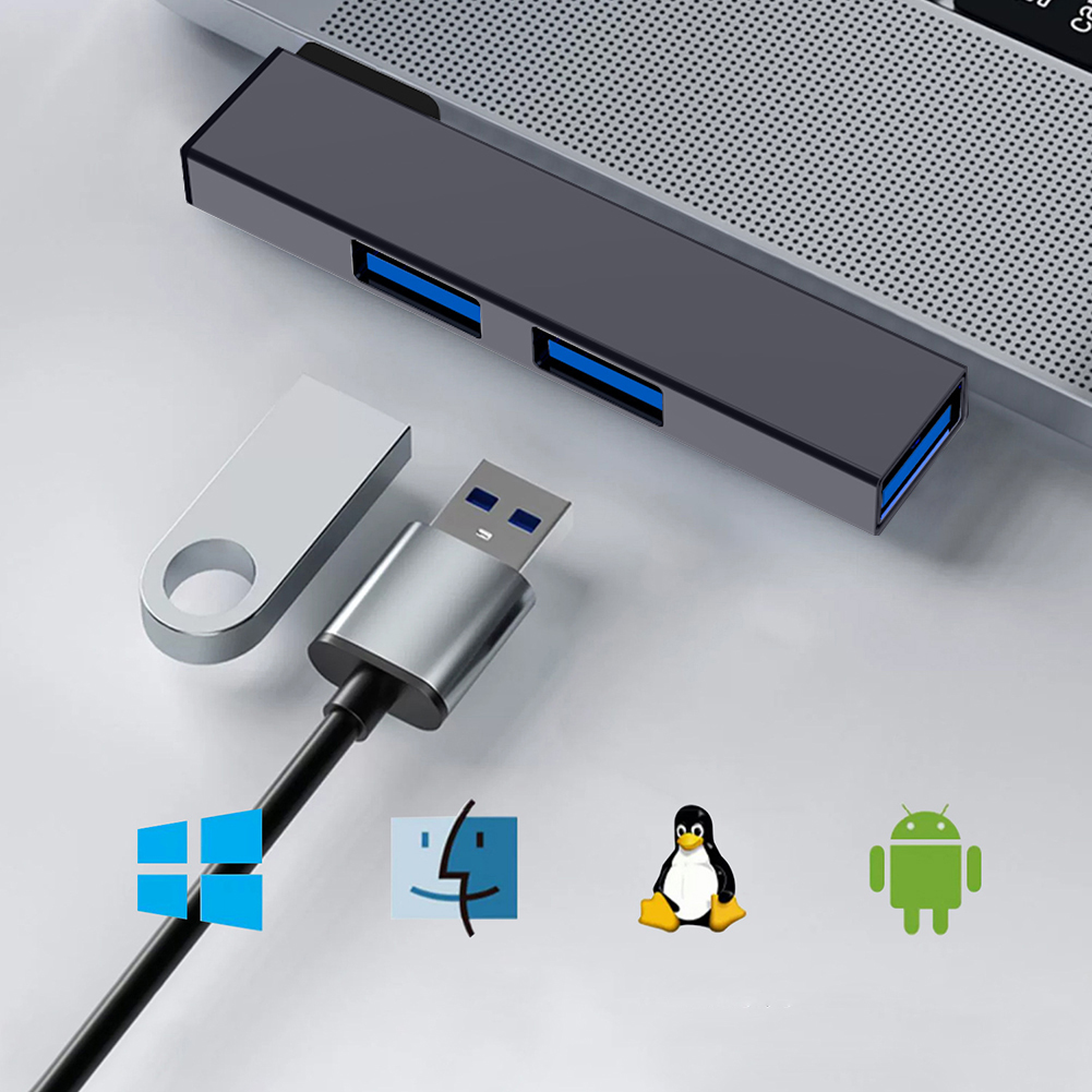 Stacja dokująca USB 3 w 1 OTG  – Multi Port Usb Hub recenzja i cena