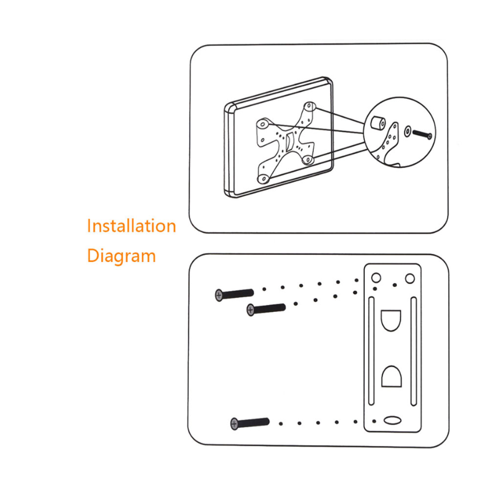 Uchwyt ścienny do telewizora z – Flat Panel Mount Tilt recenzja i cena