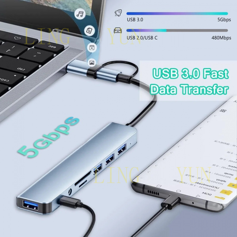 Hub USB typu C, Hub USB 3.0, U – Multi Port Usb Hub recenzja i cena